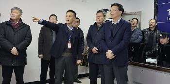省教育厅厅长陈根芳来校检查校园