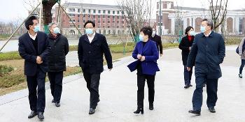 省委组织部副部长胡旭阳来我校莫